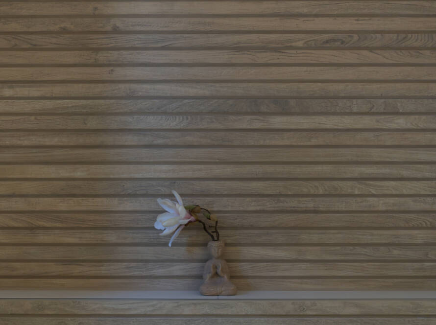 Detailaufnahme Fliesen in Holzoptik