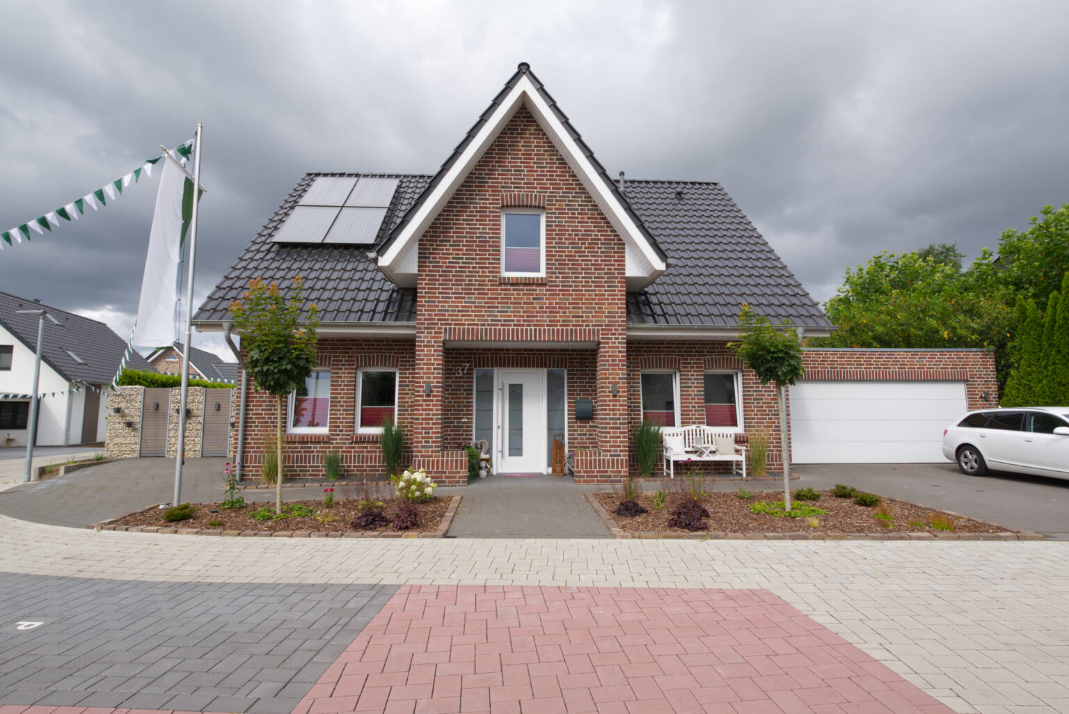 Einfamilienhaus von Aussen